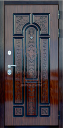 Стальная дверь Монарх 5, внутренняя сторона