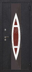 Стальная дверь, образец Спарта 2, наружная сторона